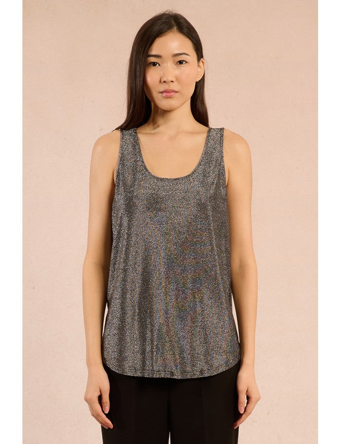 Molly Bracken Silver Shimmer Vest