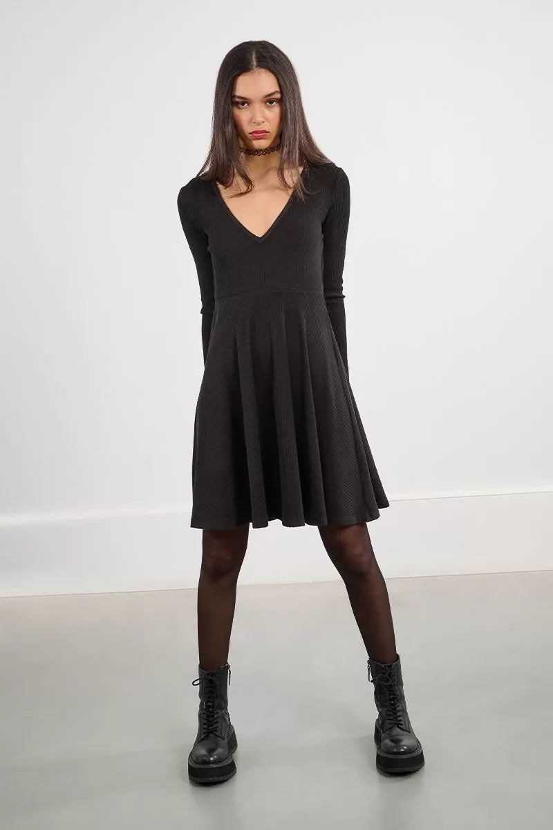 Molly Bracken Skater Black Dress