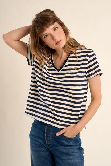 Molly Bracken Striped T-Shirt