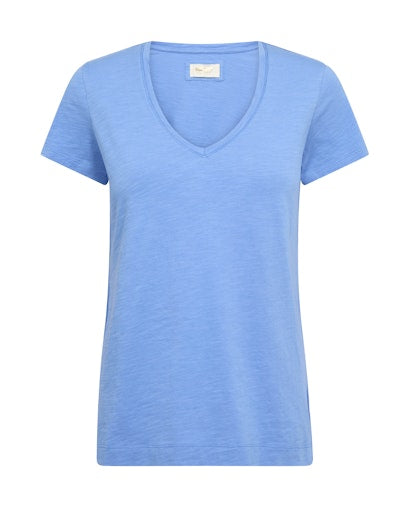 Mos Mosh Arden Ultramarine Organic Cotton Tee Shirt