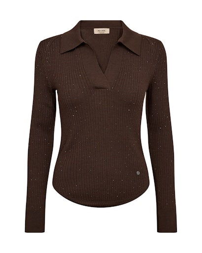 Mos Mosh Bracken Ronika Wool Knit Polo