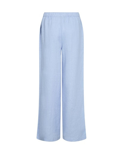 Mos Mosh Brunnera Blue Emmi Linen Pant