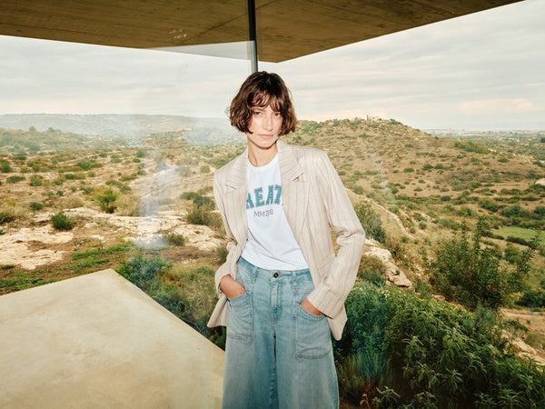 Mos Mosh Cement Nancy Miriam Blazer