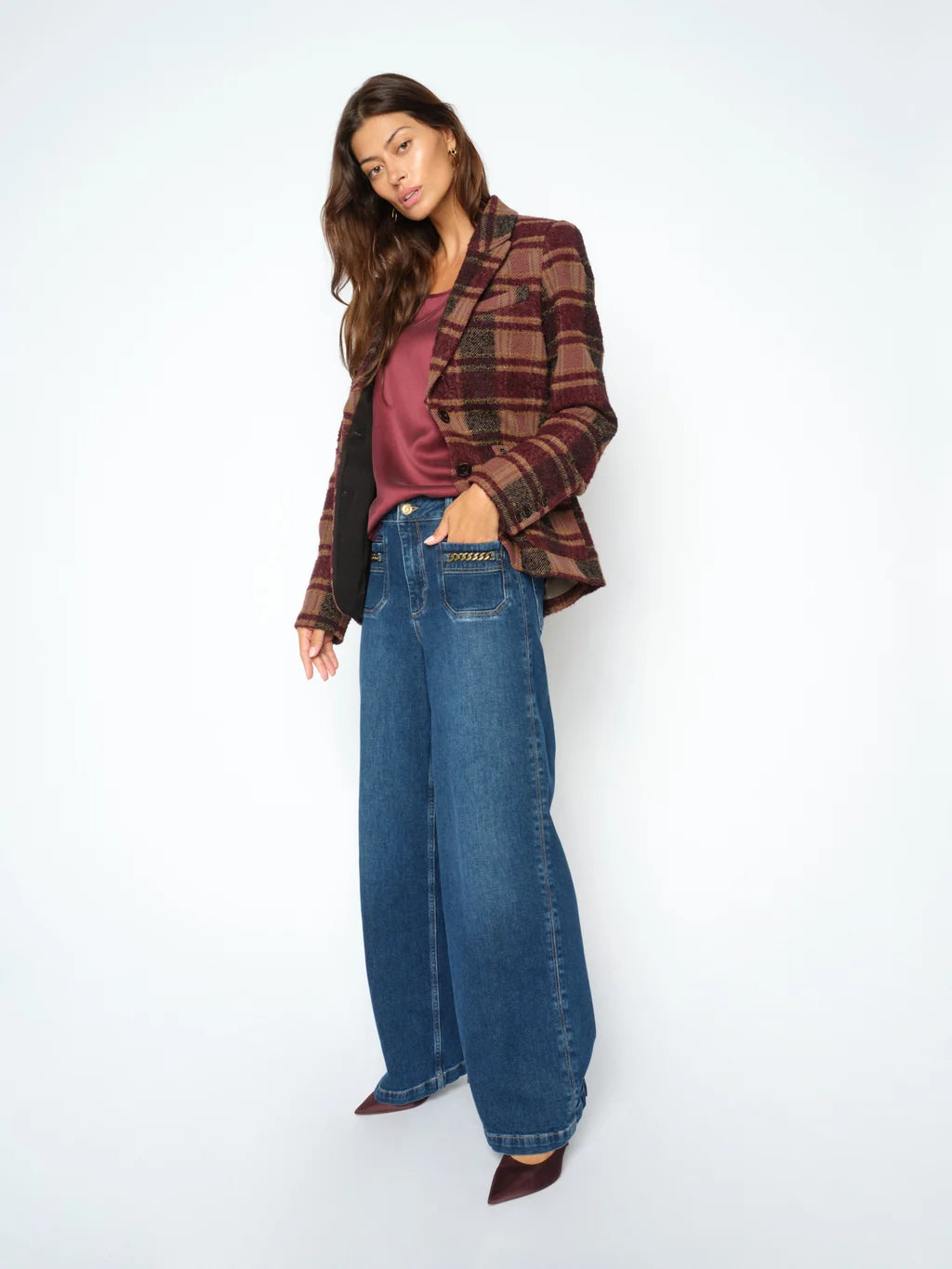 Mos Mosh Dark Blue Colette Sernora 32 Leg Jeans