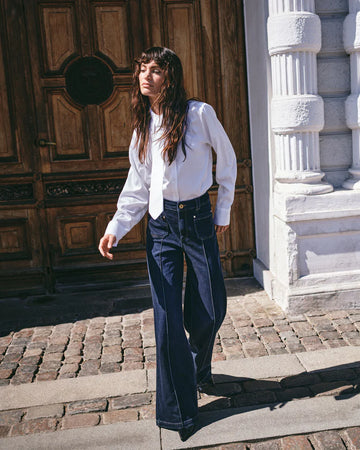 Mos Mosh Dark Blue Long Colette Lyon Jeans