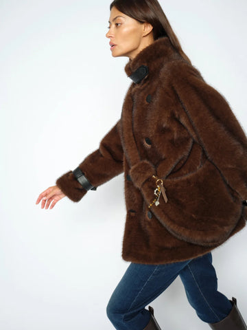 Mos Mosh Delicioso Cia Faux Fur Bag