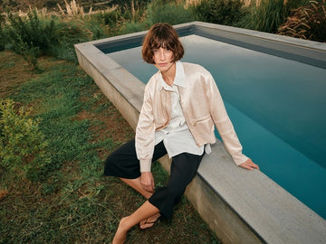 Mos Mosh Gold Cate Elna Jacket Sheer Bliss