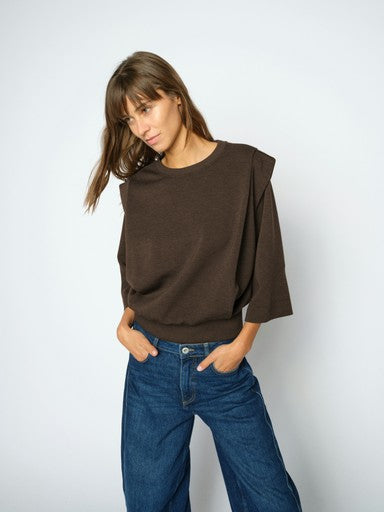 Mos Mosh Mae O-3/4 Sleeve Sweatshirt - Delicioso