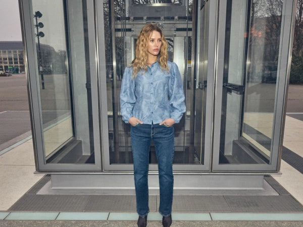 Mos Mosh Perla Jeans Dark Blue