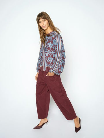 Mos Mosh Port Royale Rosy Via Pant - Ankle