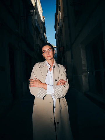 Mos Mosh Riko Bora Trenchcoat - Twill