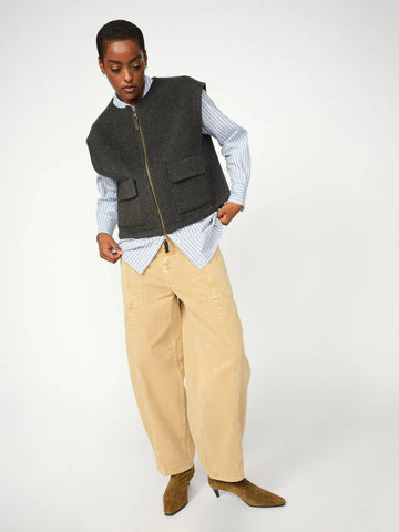 Mos Mosh Rosy Melo Camel Ankle Jean