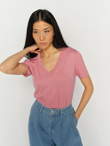 Mos Mosh Sink Dusty Rose Pink Tee Shirt