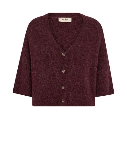 Mos Mosh Thora Lizet Knit Cardigan - Port Royale