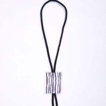 Naya Stripe Square Necklace