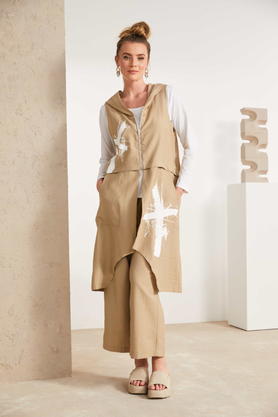 Naya Fudge Soft Pull Up Trouser