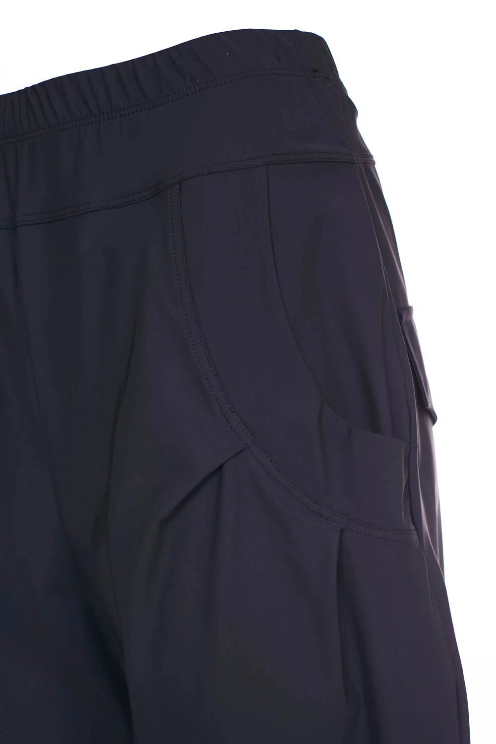 Naya Black Tuck Pocket Trousers