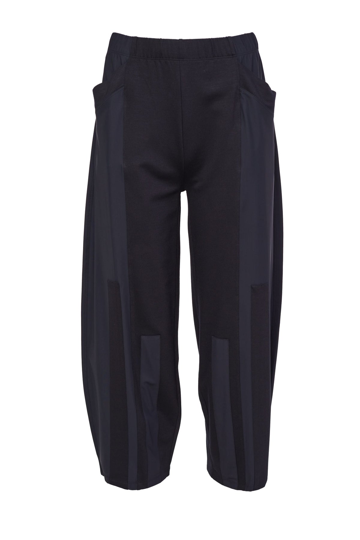 Naya Wide Black Leg Black Trouser