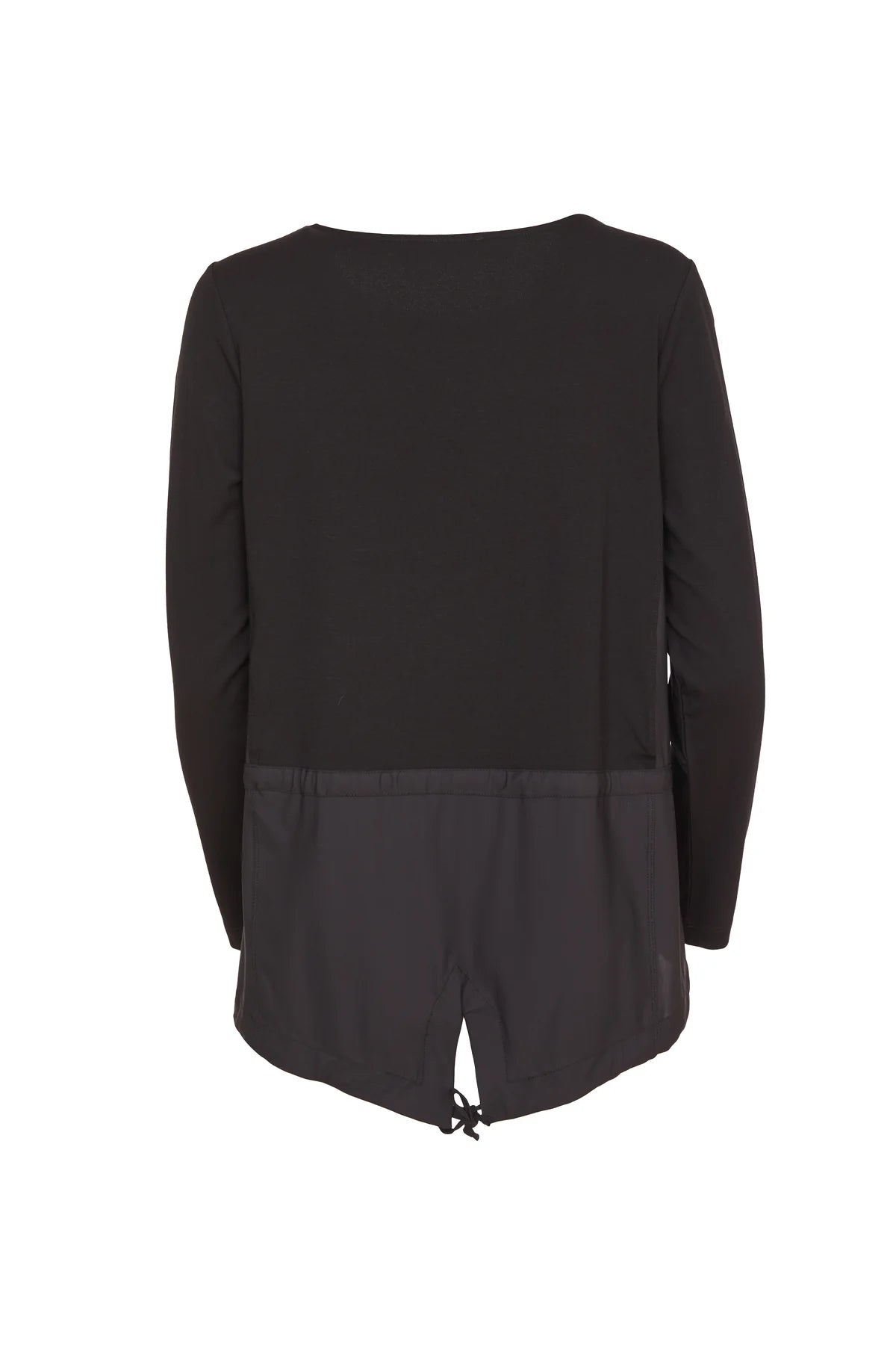 Naya Anthracite Top With Contrast Side Panel And Drawstring