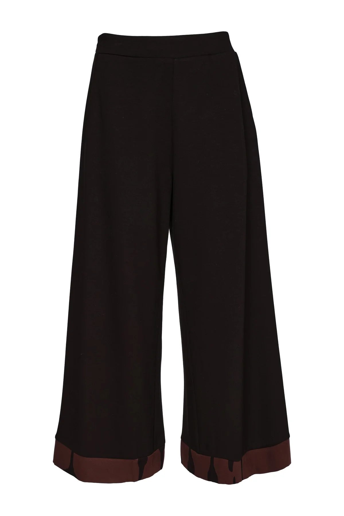 Naya Wide Leg Trouser With Detailed Trim
