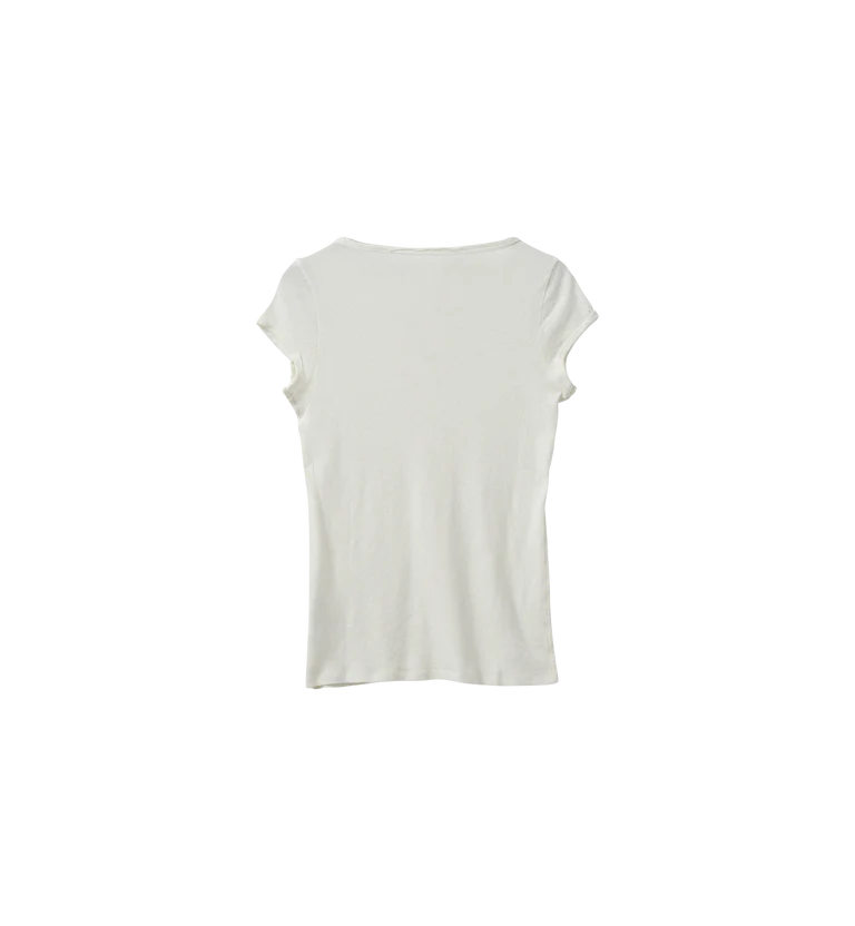 Mos Mosh Ecru Troy Tee