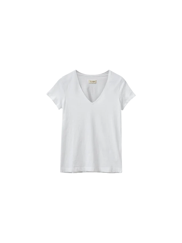 Mos Mosh Arden Organic White Tee