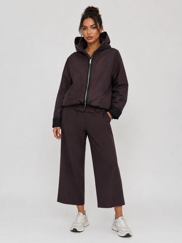 Naya Soft Wide Leg Trouser With Side Pocket