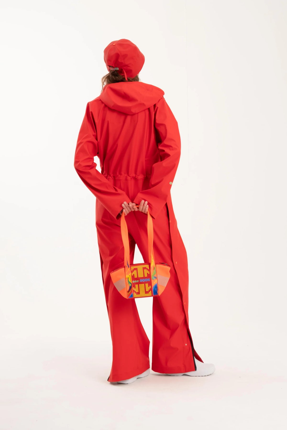Sheena's Waterproof Rain Cap - Red