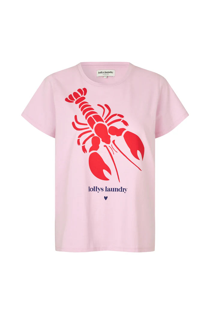 Lollys Laundry Red Roma Lobster Tee
