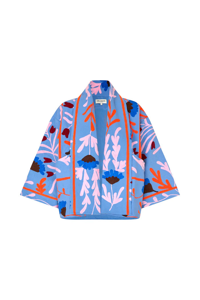 Lollys Laundry Blue Rumi Jacket LS