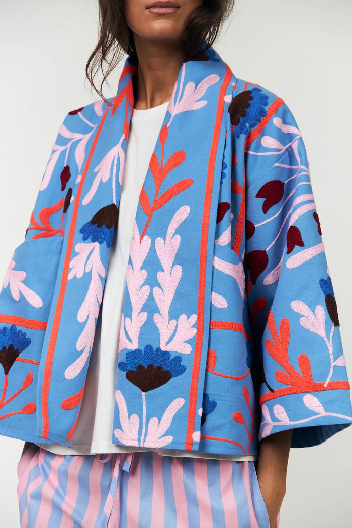 Lollys Laundry Blue Rumi Jacket LS