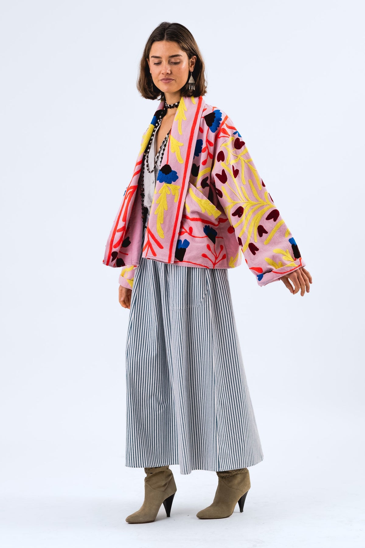 Lollys Laundry Multi Pink Rumi Jacket