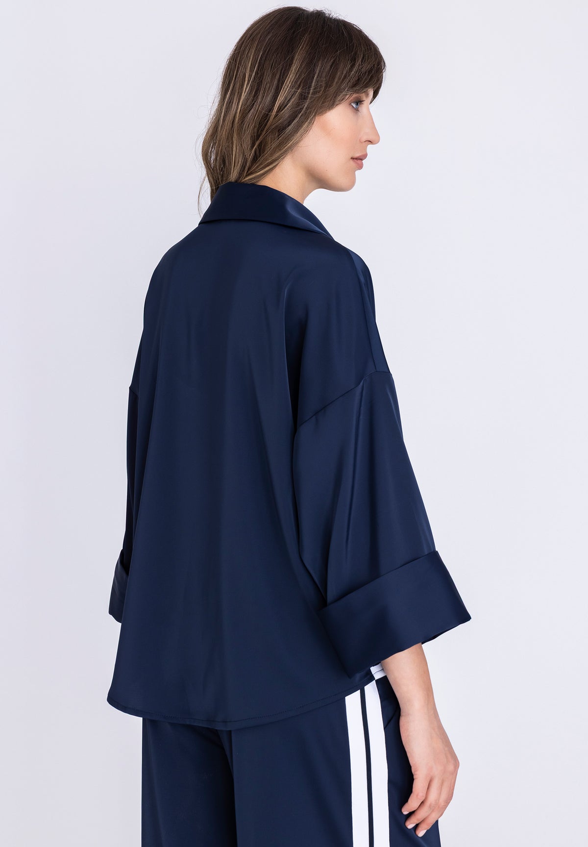 Tuzzi Navy Sport Chic Shirt/Blouse