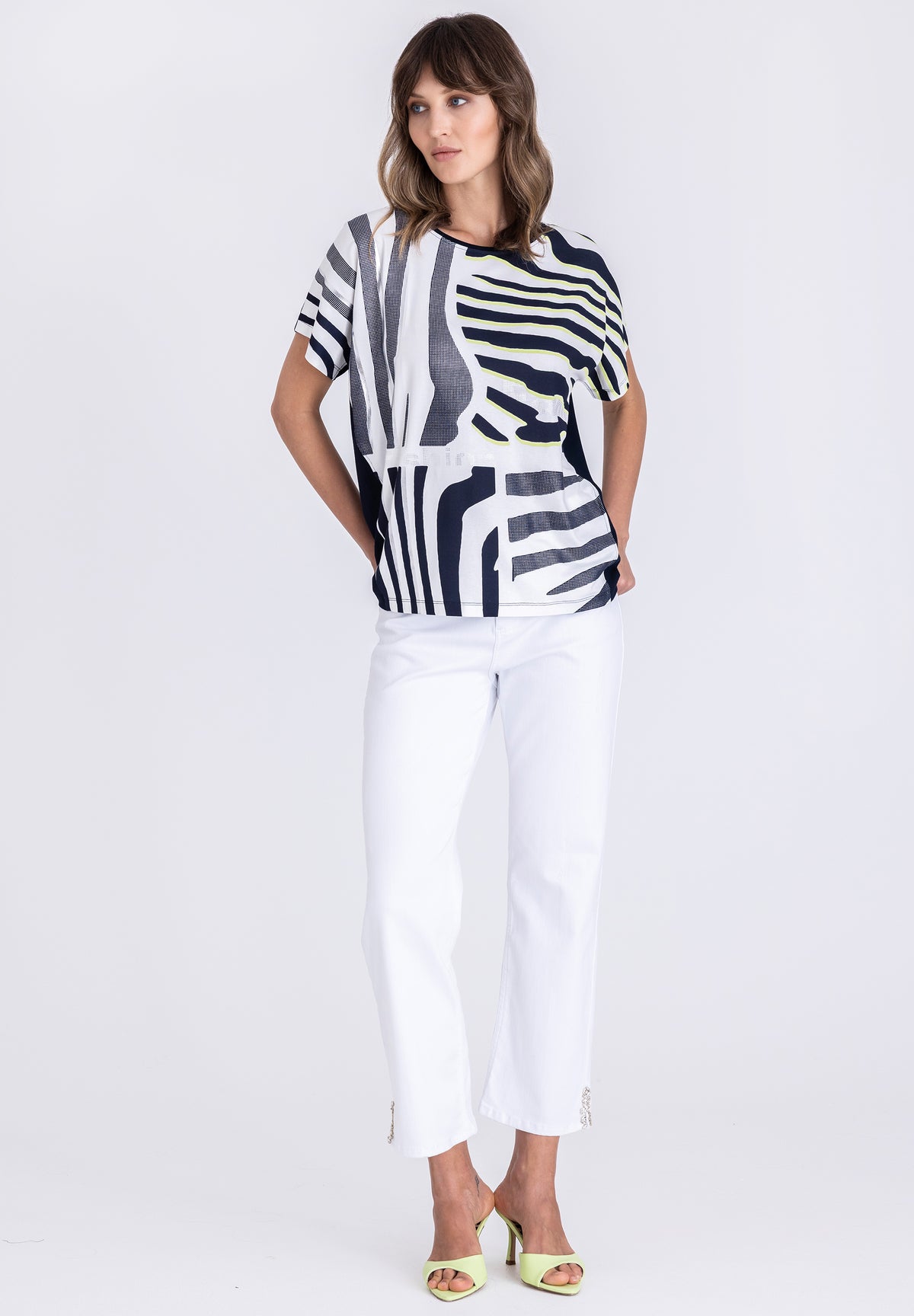 Tuzzi Bold Graphic Printed Tee