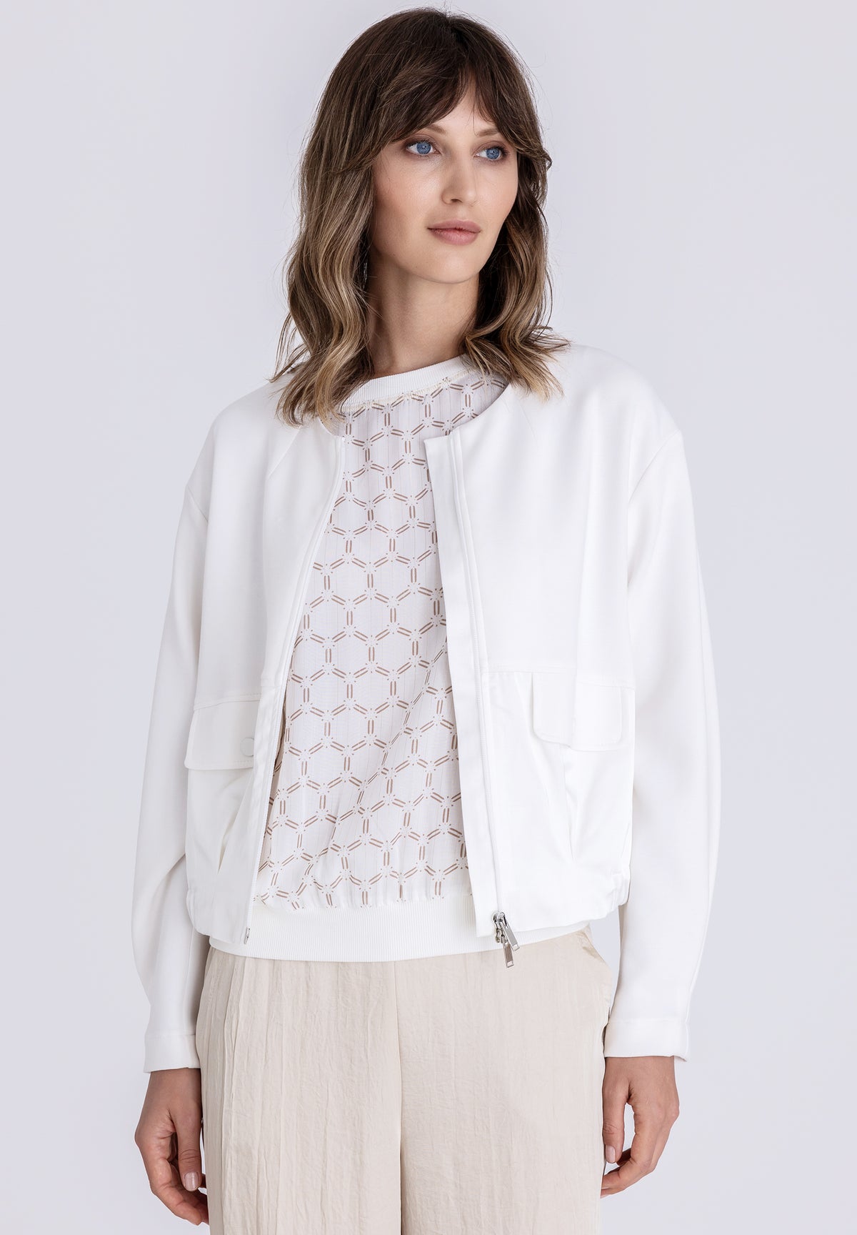 Tuzzi White Jacket