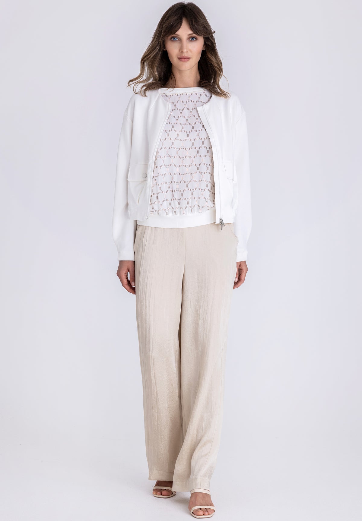 Tuzzi Golden Oasis Round Neck Top