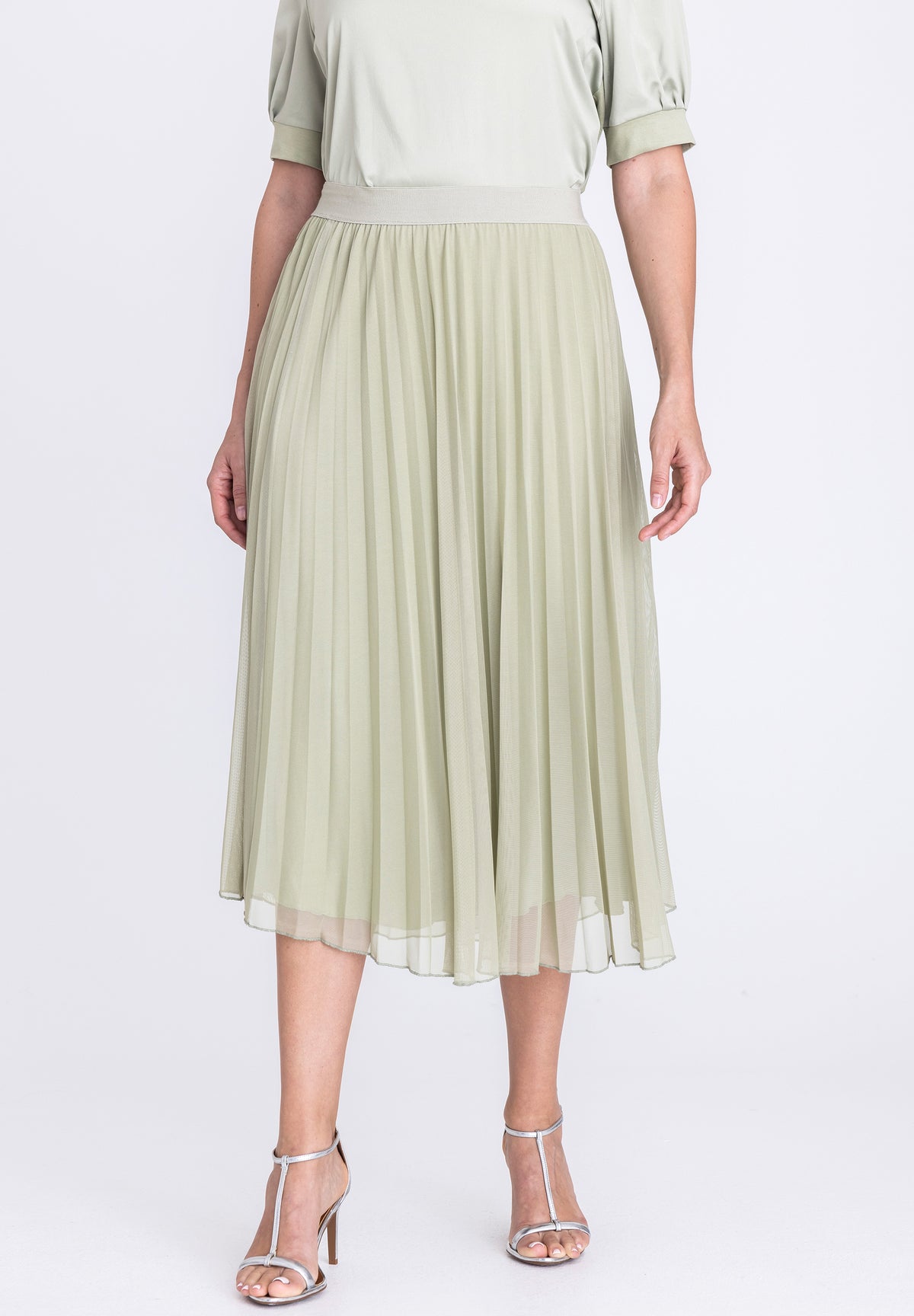 Tuzzi Aloe There Pleated Skirt