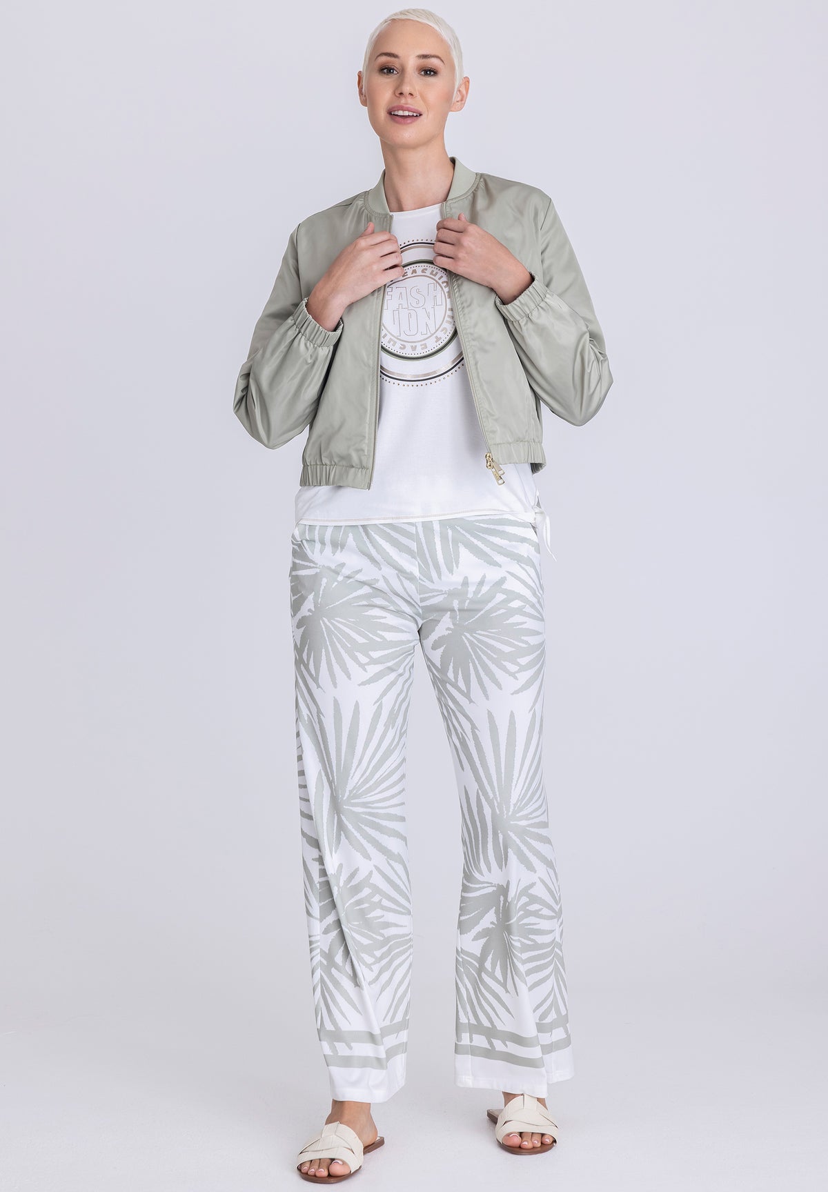 Tuzzi Aloe Bomber Style Jacket