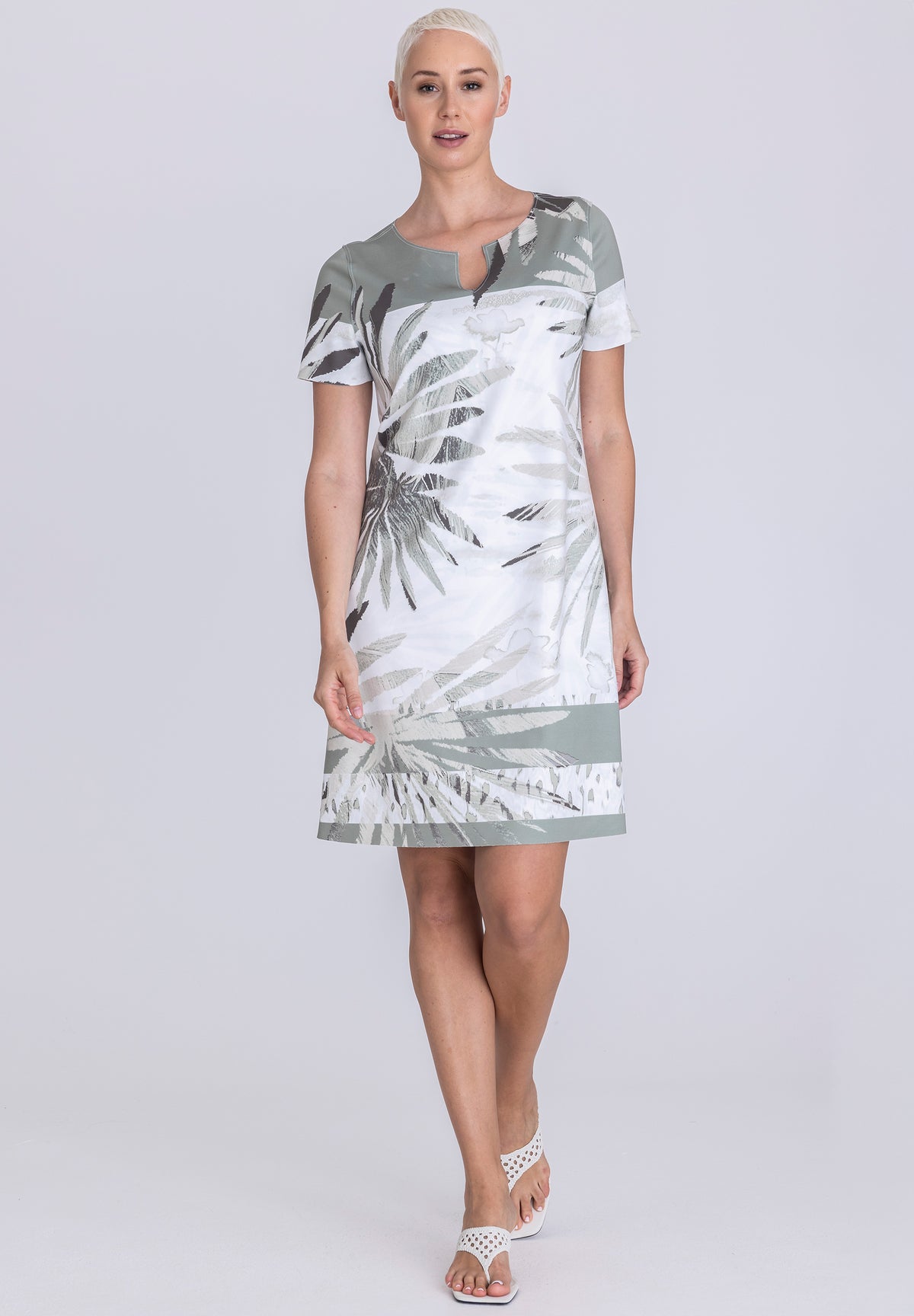 Tuzzi Aloe There Reversible Printed Dresses