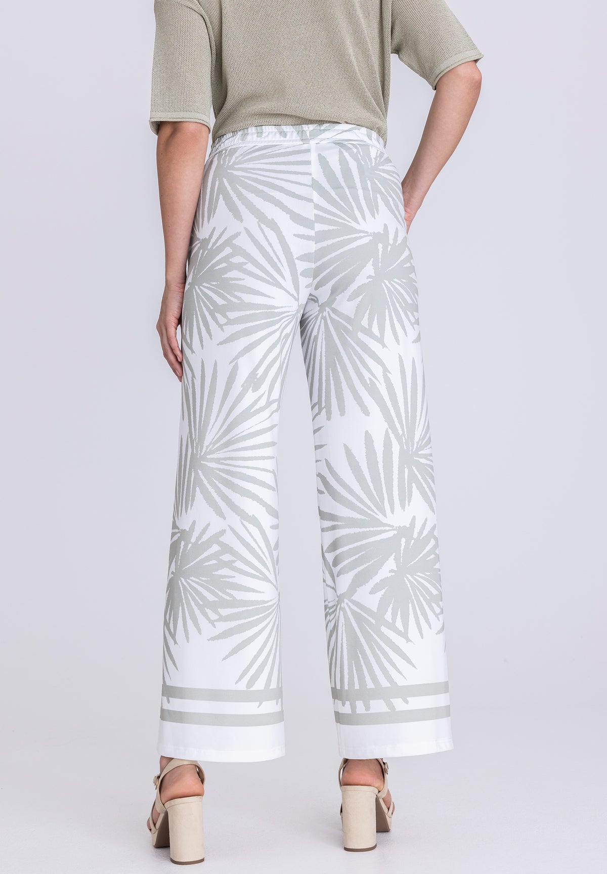 Tuzzi Aloe There Wide Leg Pants