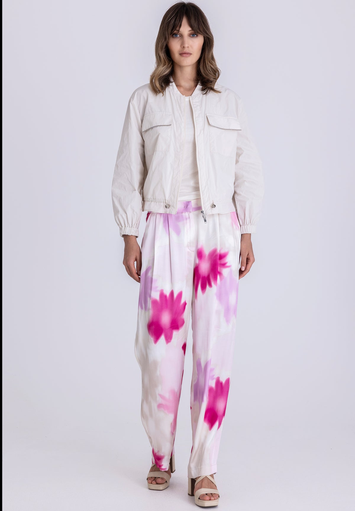 Tuzzi Rose All Day Lightweight Pink Jacket