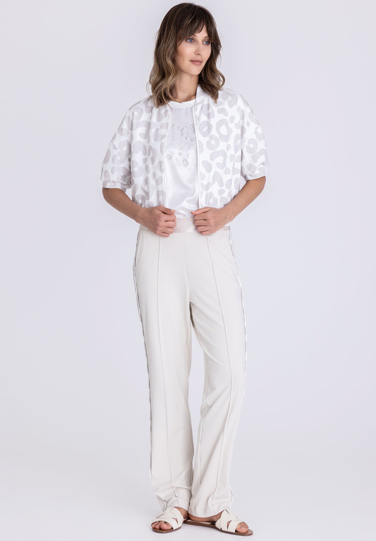 Tuzzi Sporty Chic Abstract Jacket