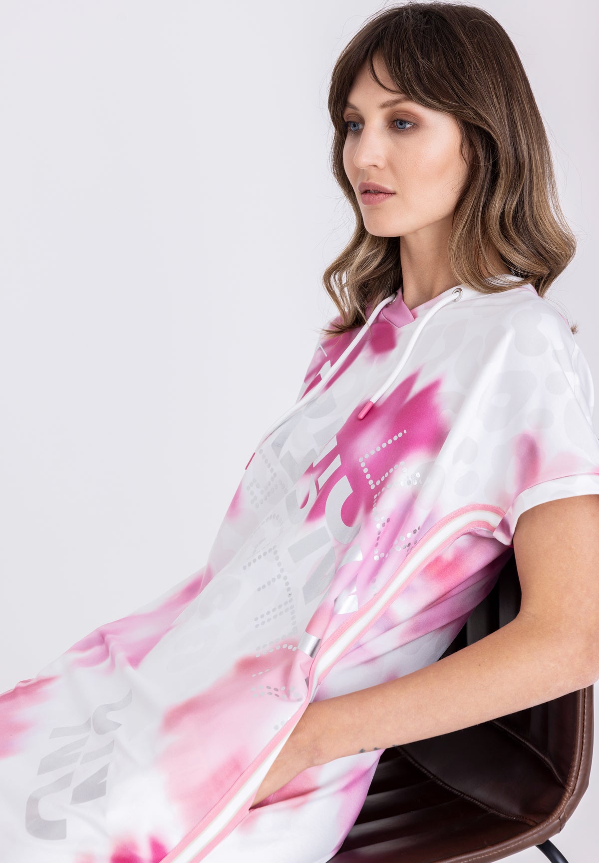 Tuzzi Rose All Day Sporty Chic Pink Floral Dress
