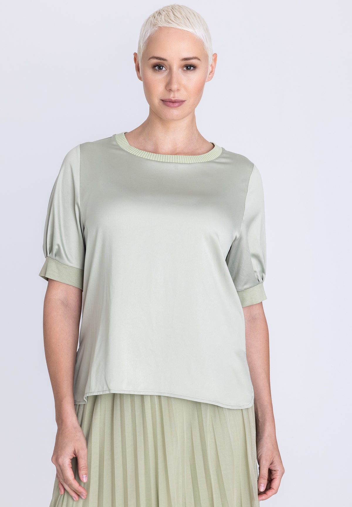 Tuzzi Aloe There Satin Redefined T-Shirt