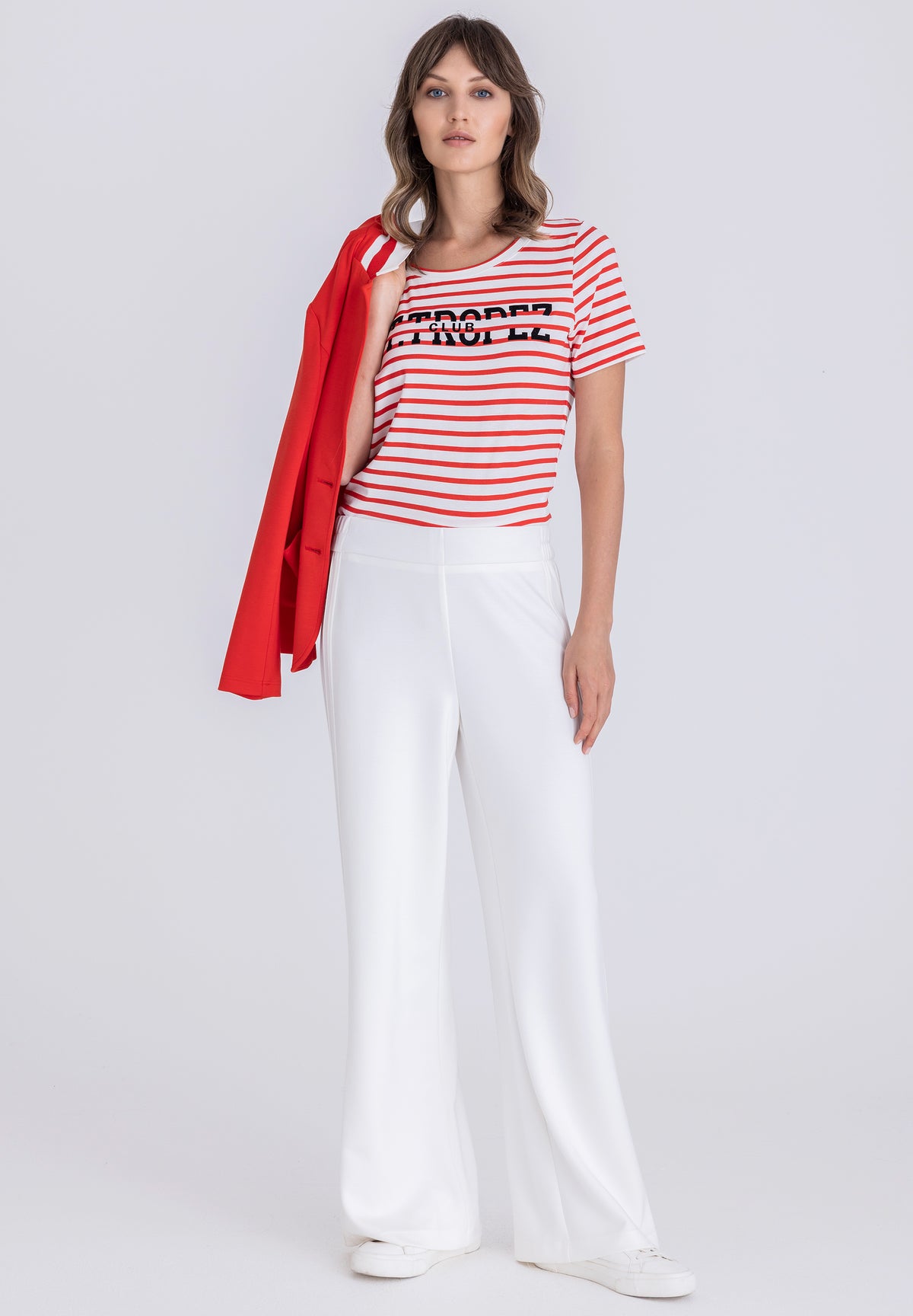 Tuzzi White Trousers