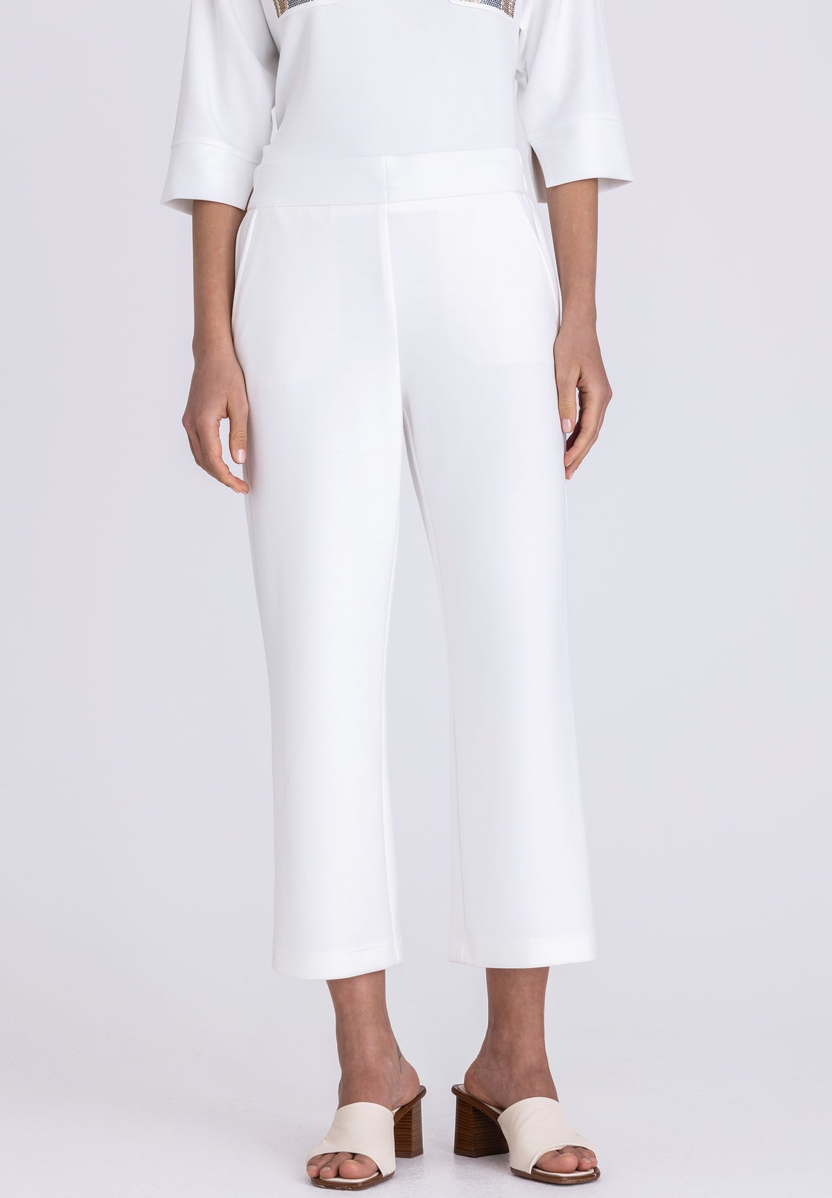 Tuzzi White Trousers