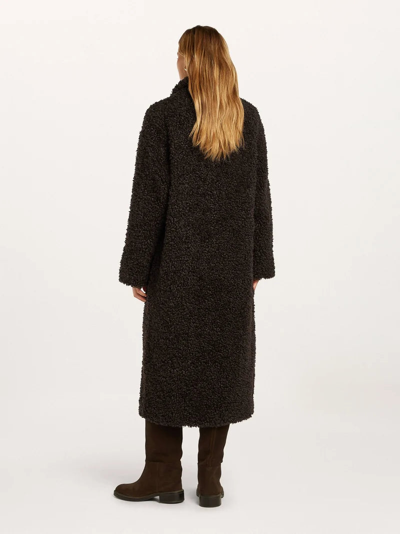 Beaumont Dark Chocolate Long Coat