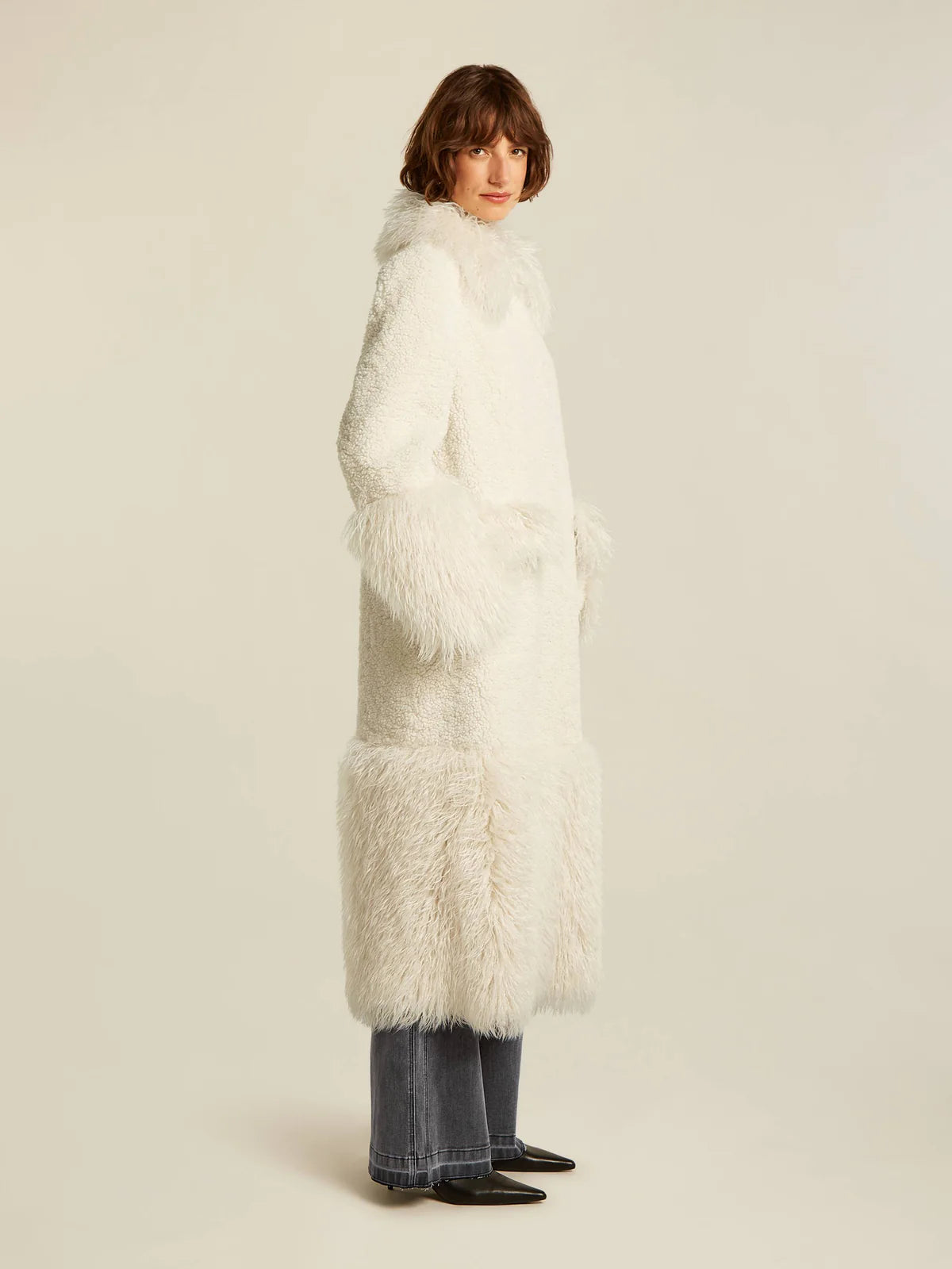 Beaumont White Sienna Coat