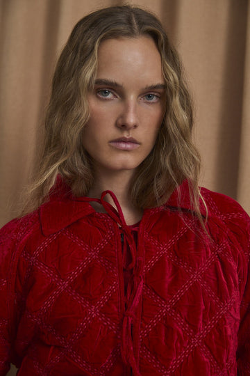 SOPHIE + LUCIE Chaqueta Paloma Padding Rojo