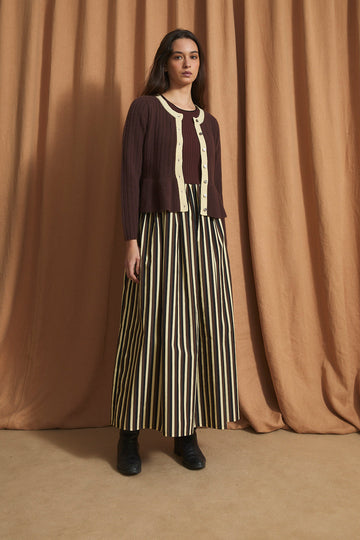 SOPHIE + LUCIE Marron Cardigan